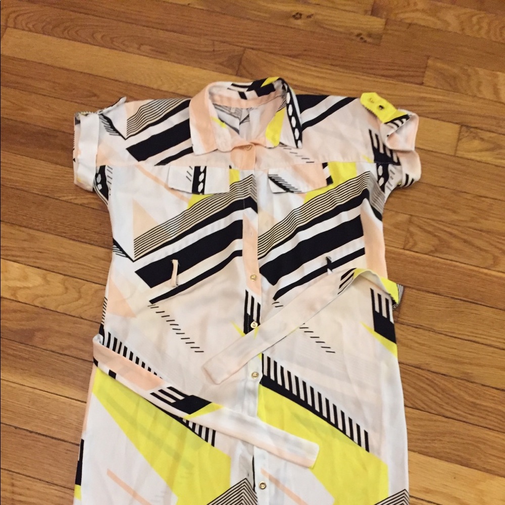 🏷River island belted shirt dress